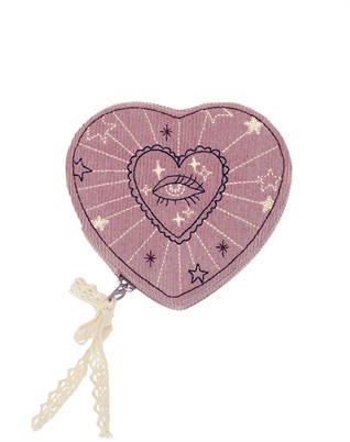Maanesten - Heart Smykke Box - Purple Theatre Magic 